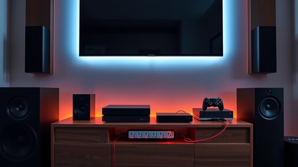 home theater surge protection