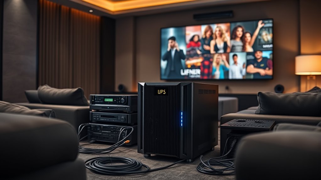 home theater ups essentials