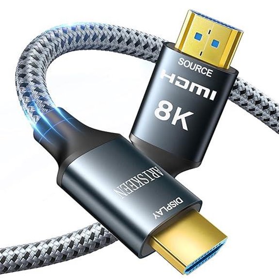 ARISKEEN 8K HDMI Cable 75FT 48Gbps Fiber Optic
