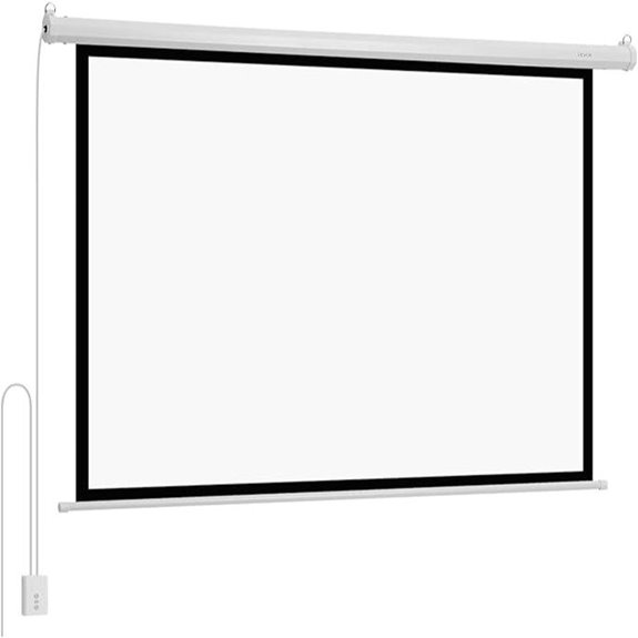 VEVOR Motorized 72 HD Wall Projection Screen