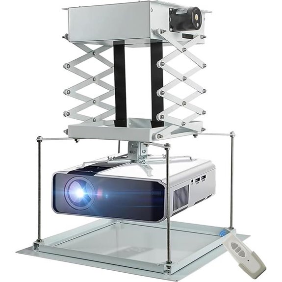 CGOLDENWALL Motorized Projector Ceiling Mount