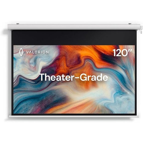 Motorized Waterproof Projector Screen for Outdoor Home Theater