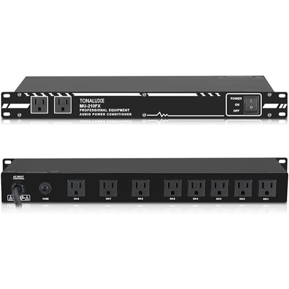 Audio Power Conditioner 10 Outlets Rack Mount MU-210FX