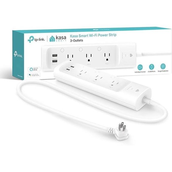 Kasa Smart Power Strip with 3 Outlets & USB