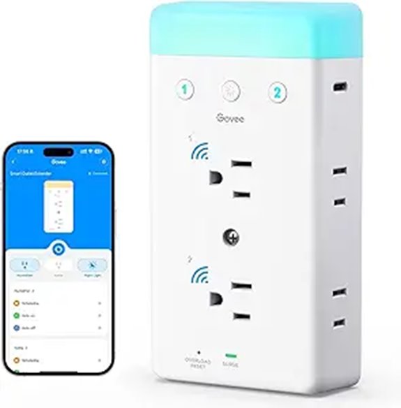 Govee Smart Power Strip with USB and Night Light