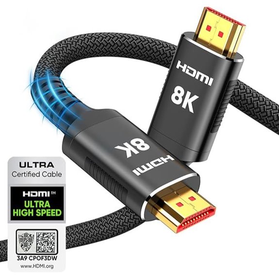 Snowkids 8K HDMI 2.1 Cable 10ft 48Gbps