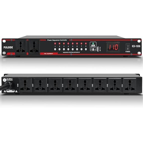 10 Outlet Power Conditioner with USB and Voltage Readout