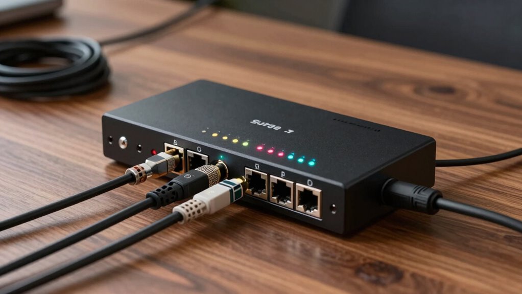 top coax ethernet surge protectors