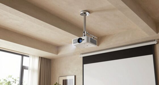 top vaulted ceiling projector mounts