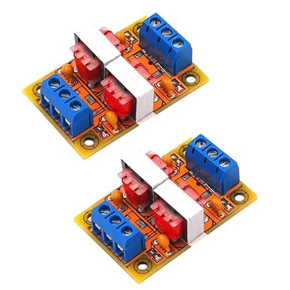 HiLetgo 2pcs Audio Noise Isolation Ground Loop Filter