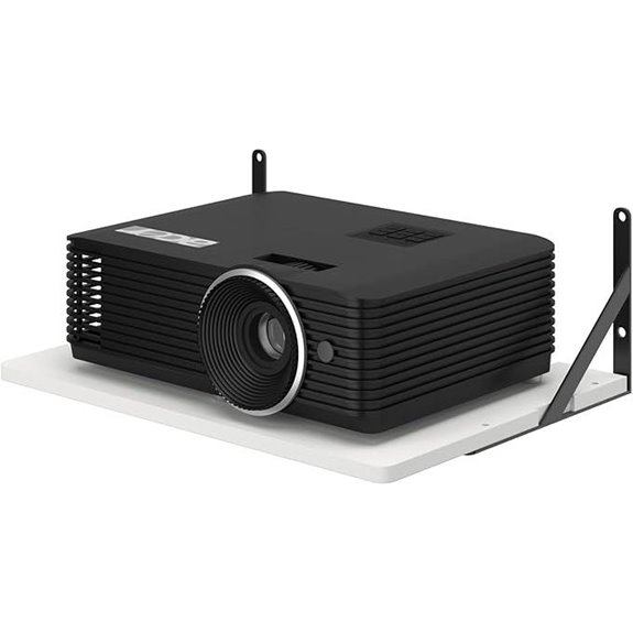 Mini Wall-Mounted Projector Shelf and Mount