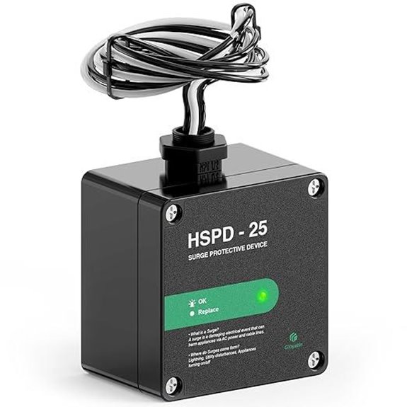 HSPD Square Whole House Surge Protector (HSPD-25)