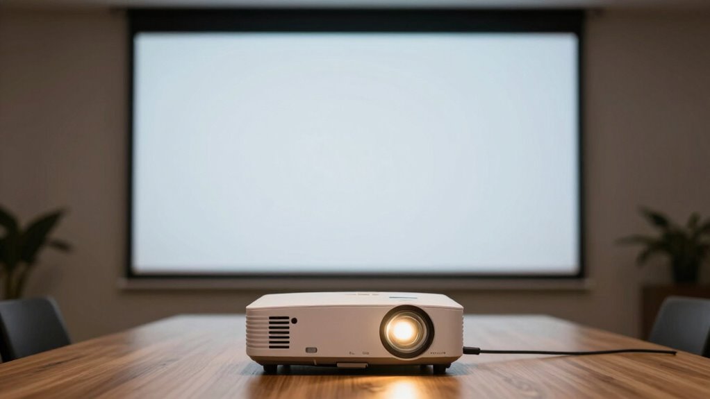 adjust projector brightness regularly