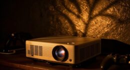 adjusting projector for horror