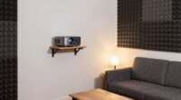 affordable projector room setup