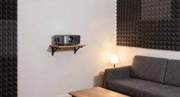 affordable projector room setup