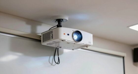 common projector placement errors