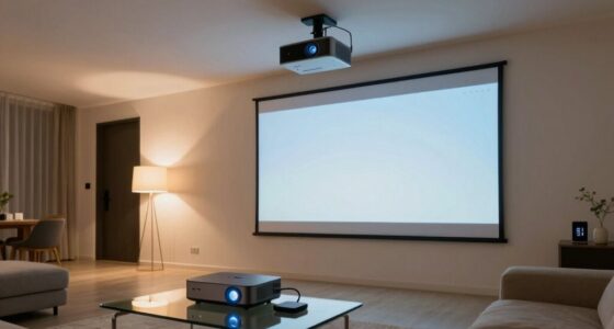 connect projector with automation