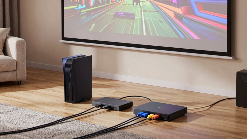 connecting multiple entertainment devices