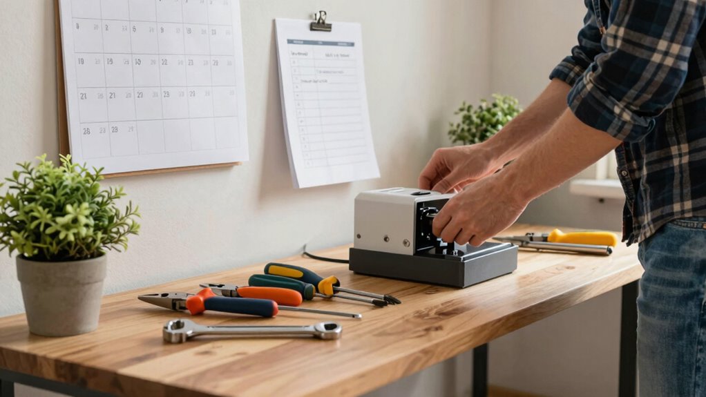 consistent small maintenance habits