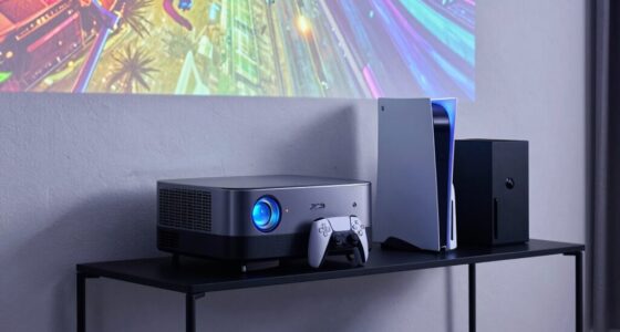 console settings impact projection