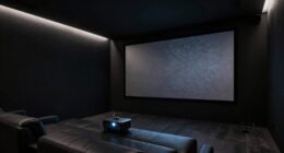 create a projector friendly dark room