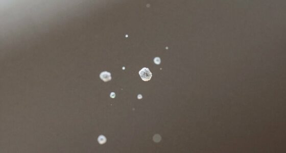 dust blobs appearance and management
