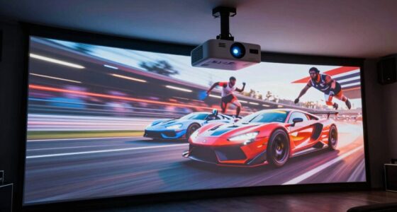 dynamic projector motion control