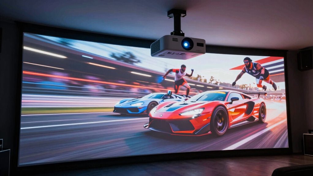 dynamic projector motion control