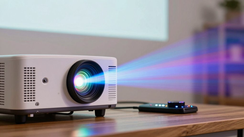 enhance projector color quality