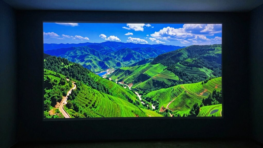 enhanced visual projection quality