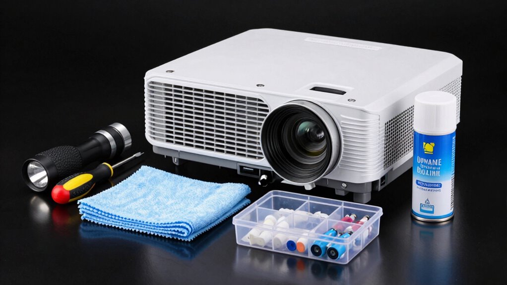 essential projector troubleshooting kit