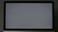 gray screen over white