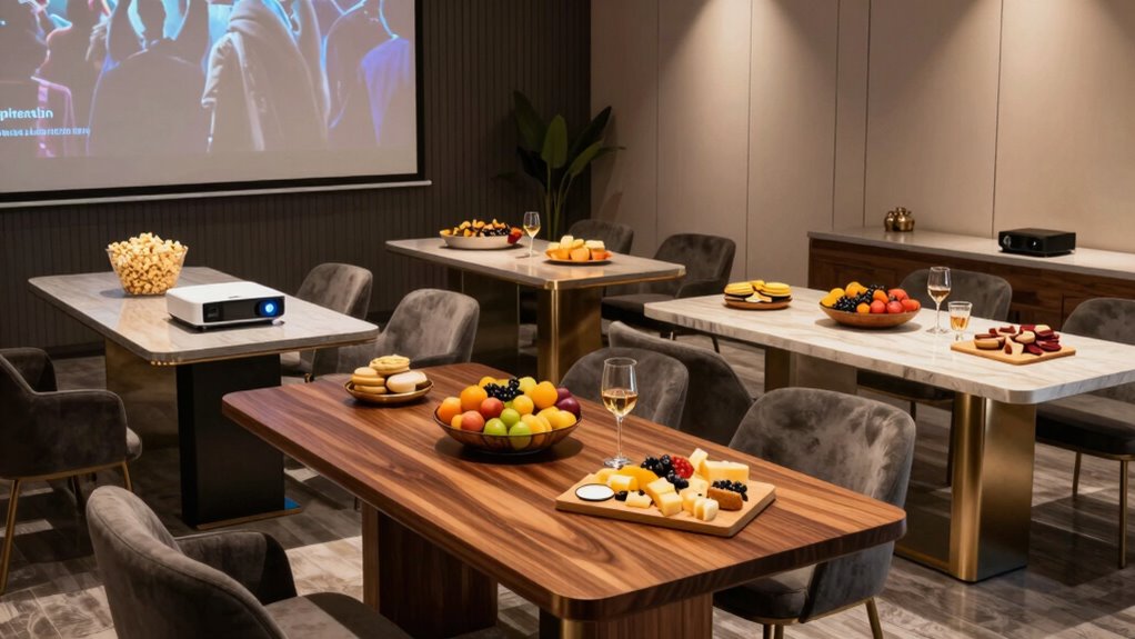 ideal snack tables selection