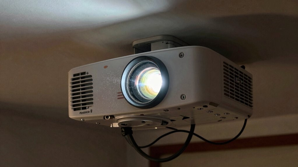 incorrect projector installation practices