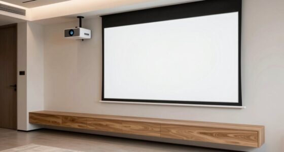 integrate projector with furniture