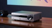 key receiver features for projectors