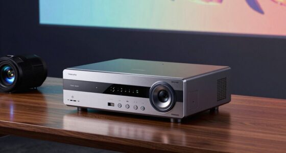 key receiver features for projectors