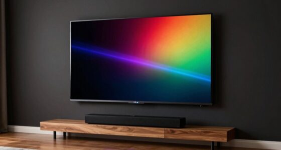 laser tv setup features