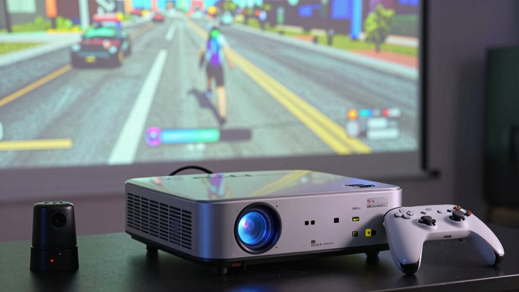 measuring projector input lag