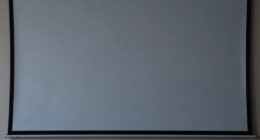 optimal laser projector screen