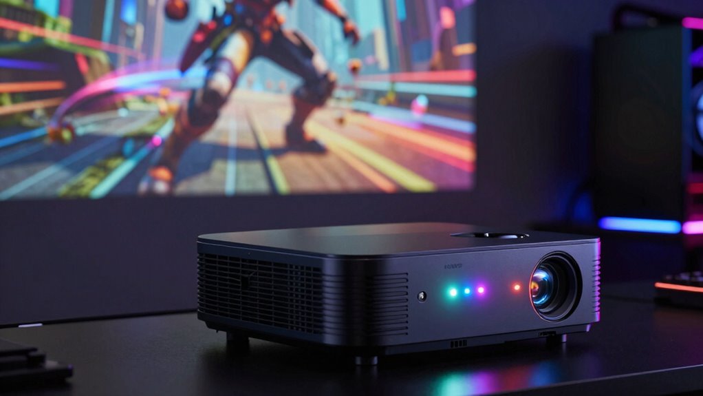optimal projector gaming refresh