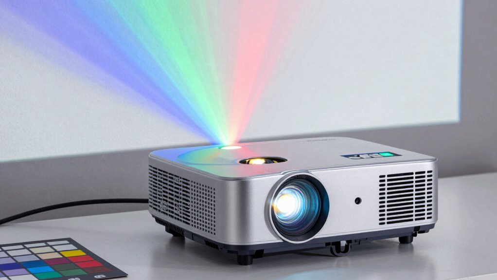 optimize projector image quality