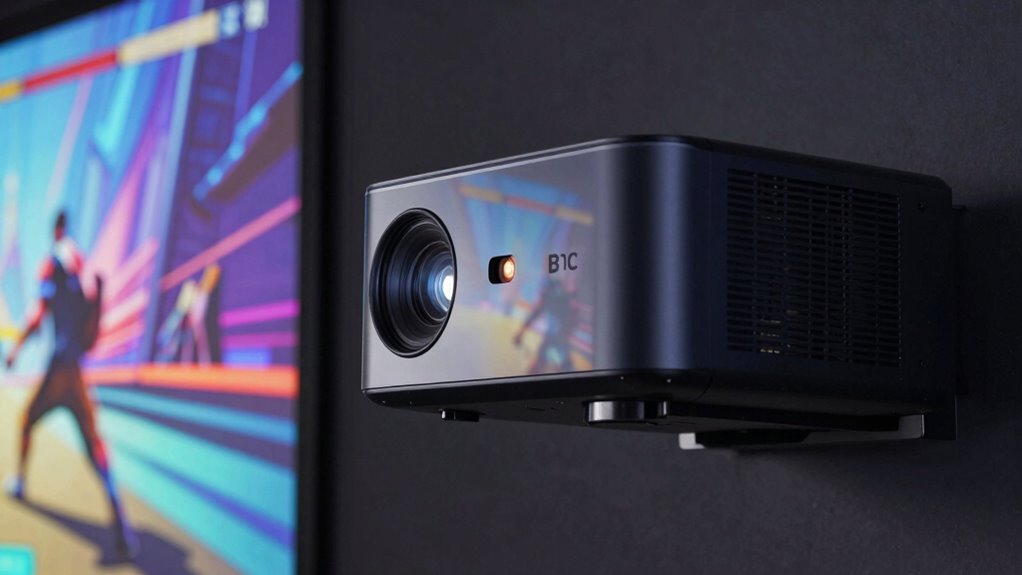 optimized gaming projector setup