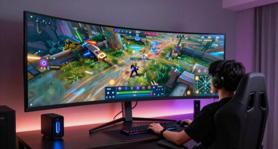 optimizing large screen gaming