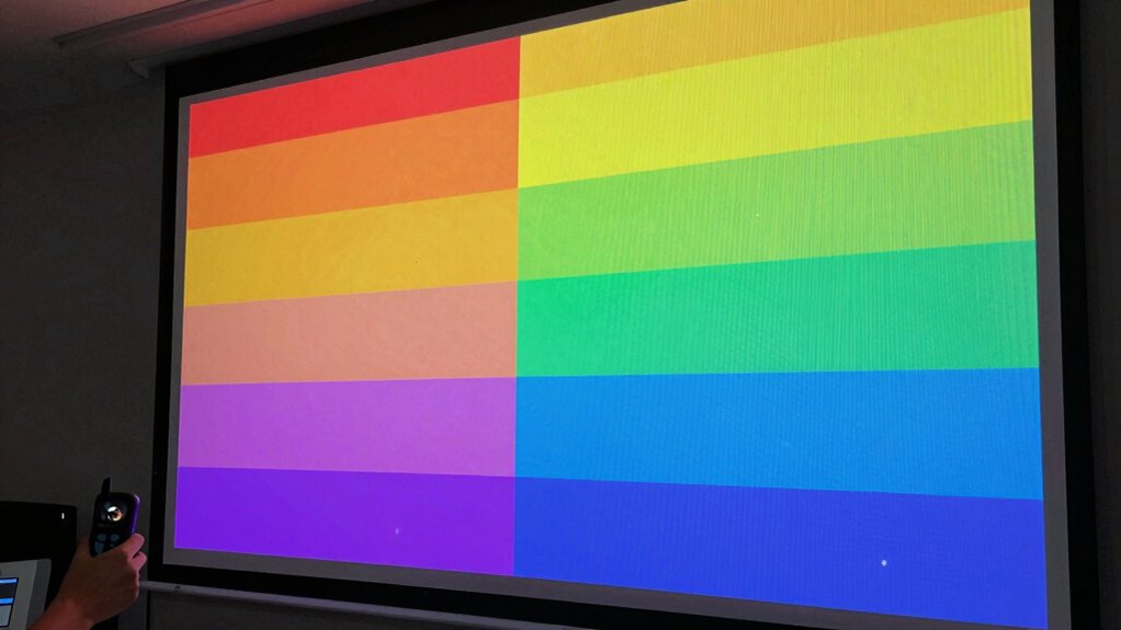 projector calibration enhances image quality