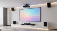 projector integration in audio