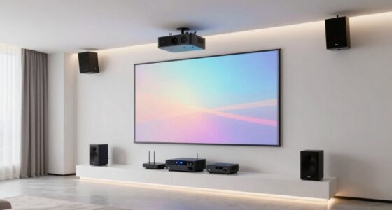 projector integration in audio