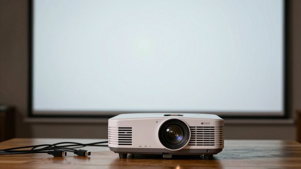 projector issues calibration lamp connections