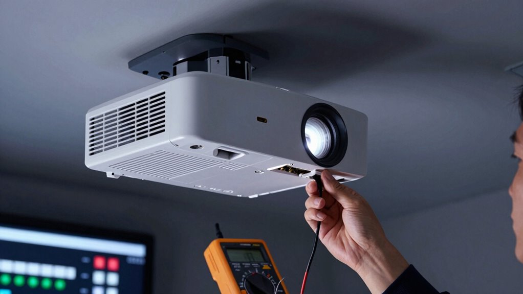 projector maintenance prevents shutdowns